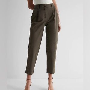 Express High Rise Tapered Ankle Pant
